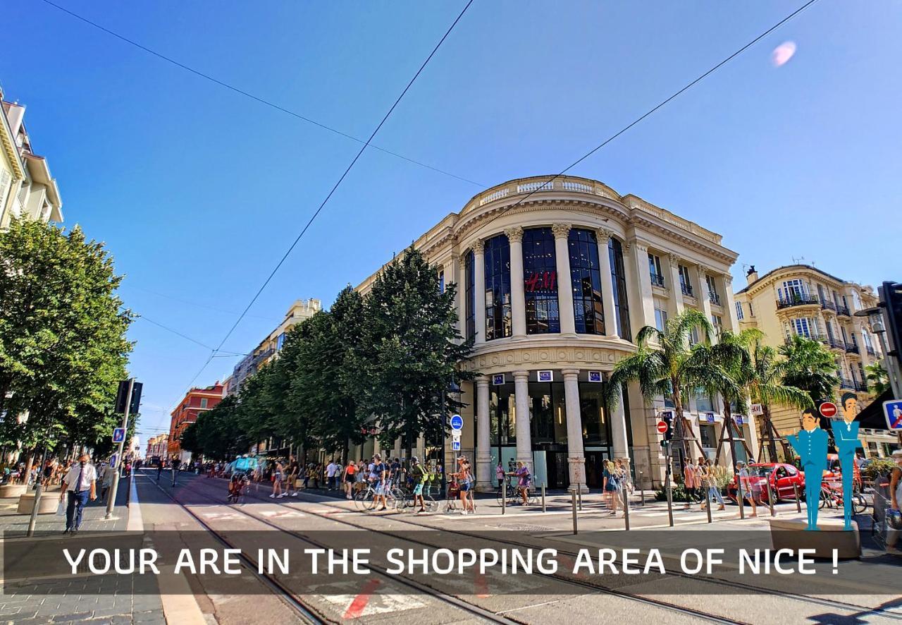 Nestor&Jeeves - Palais Liberte - Hyper Center - Shopping Area - Close Sea Nizza Kültér fotó